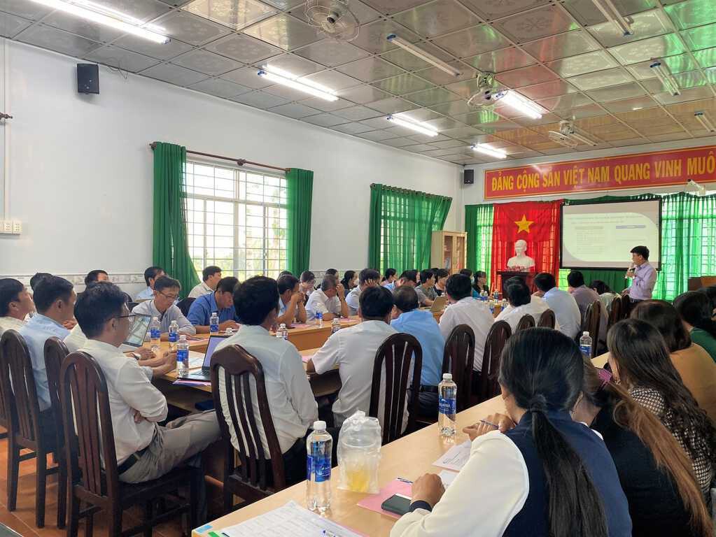 Tập huấn phần mềm quản lý và tra soát hóa đơn đầu vào – chứng từ dịch vụ công tại huyện Cù Lao Dung, tỉnh Sóc Trăng