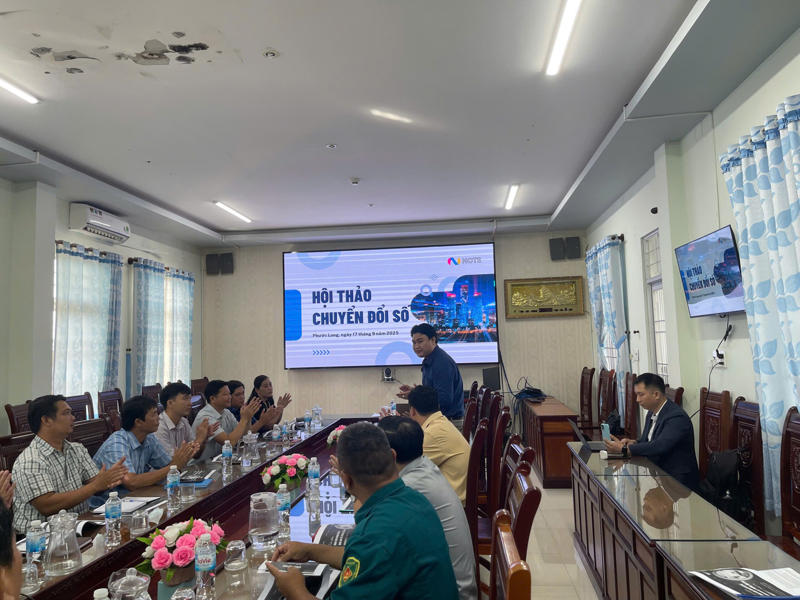 Hội thảo chuyển đổi số tại xã Phước Long